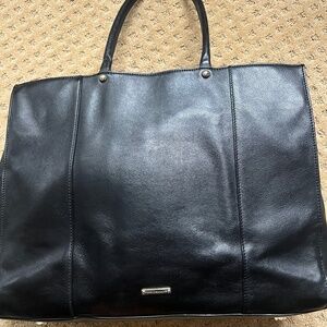 Leather tote bag - REBECCA MINKOFF